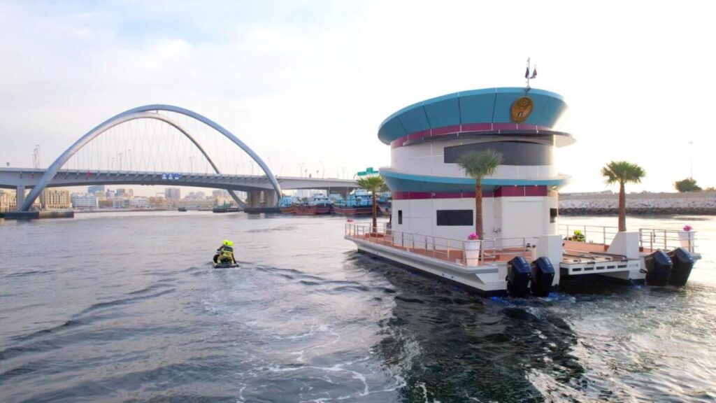 Mobile Floating Fire Station