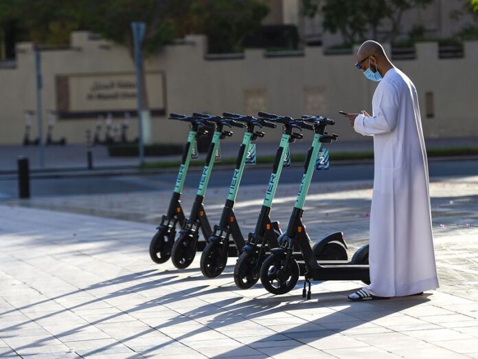 e-scooters in Dubai