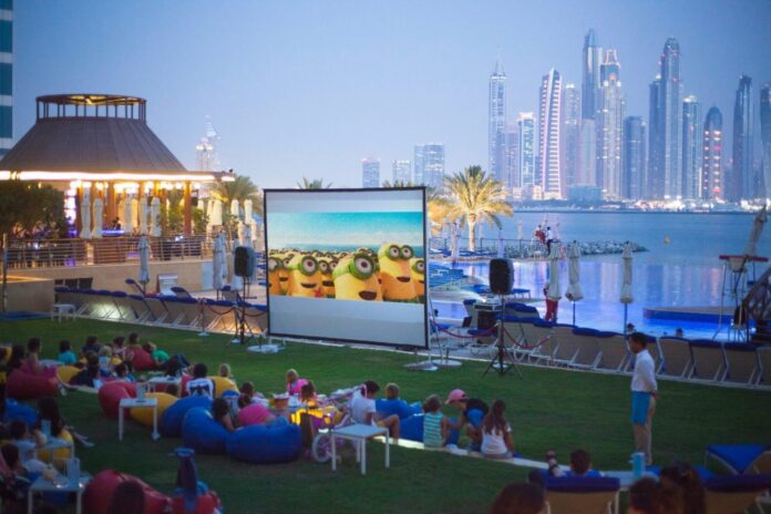 Outdoor Cinema in Dubai