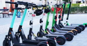 E-scooters in Dubai