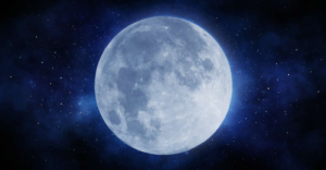 blue supermoon