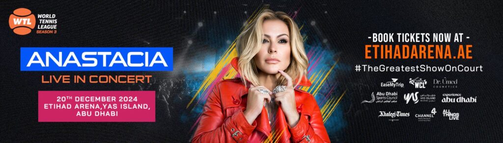 Anastacia Live Concert at World Tennis League 2024