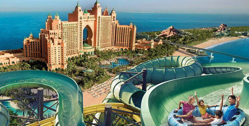 Atlantis Aquaventure and Secret Chamber