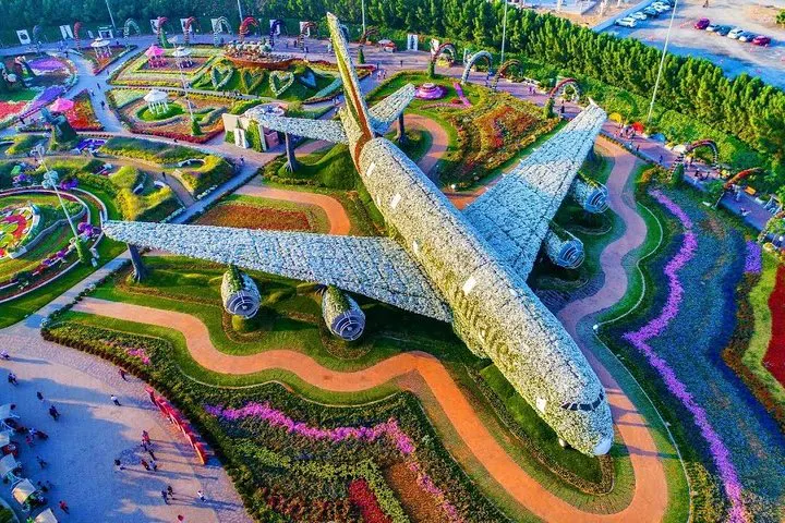 Dubai Miracle Garden Airplane