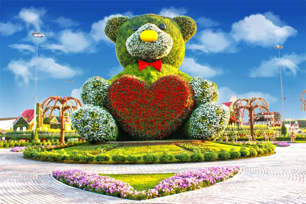 Teddy Bear at Dubai Miracle Garden