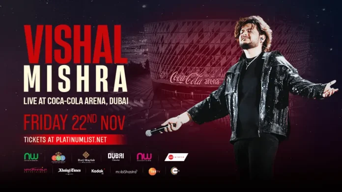 Vishal Mishra Live in Dubai: A Night of Soulful Music at Coca-Cola Arena