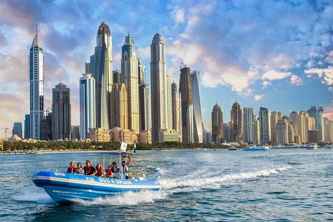 Dubai Speedboat Tour: Marina, Atlantis, and Burj Al Arab