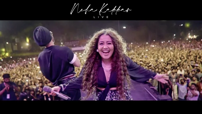 Neha Kakkar Live in Dubai at IMF Edition 1