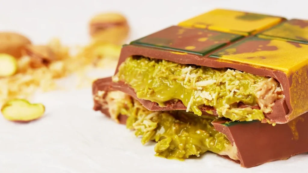 Pistachio Kunafa Chocolate