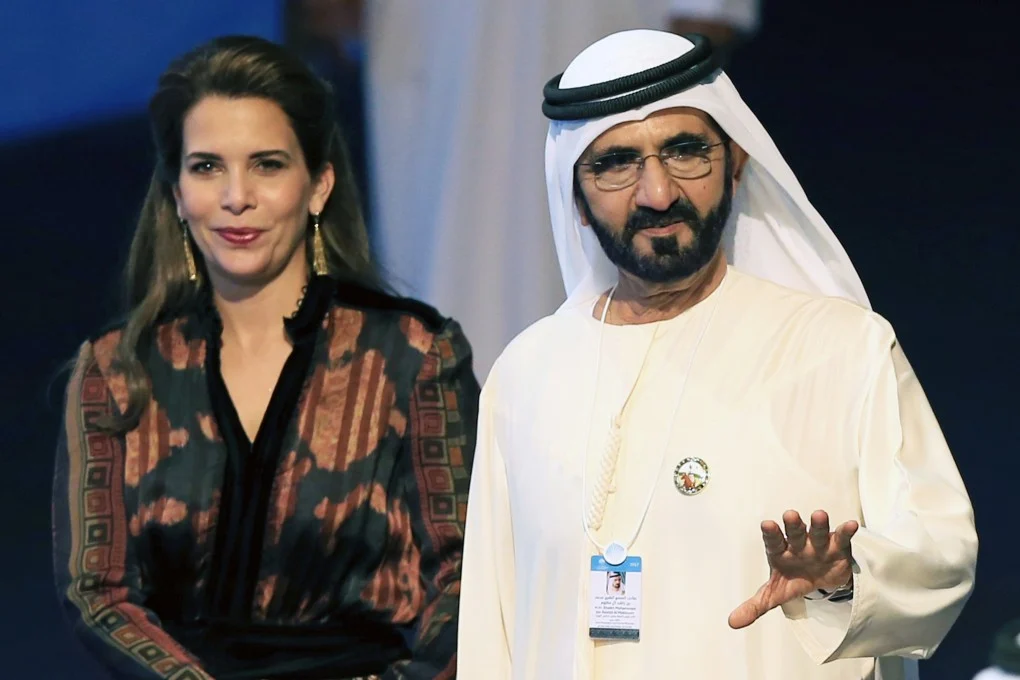 Dubai Ruler with his wife