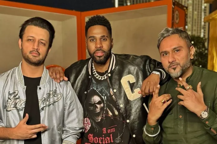 Atif Aslam had Dinner with Honey Singh and Jason Derulo in Dubai After Concert