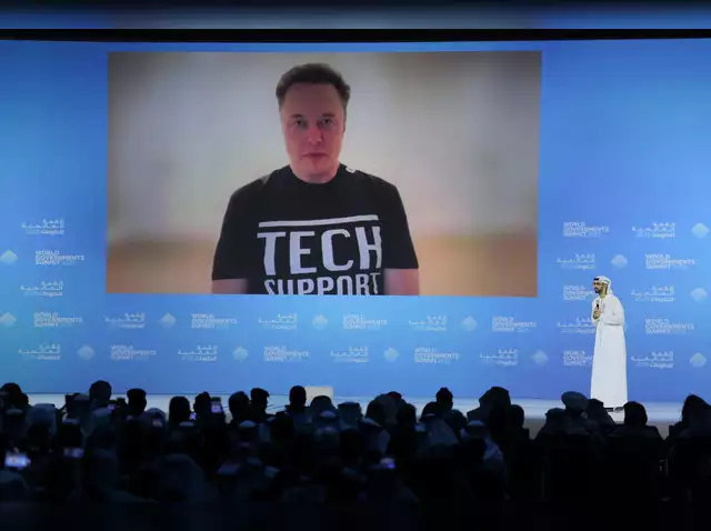 Elon Musk Speaks at Dubai's World Government Summit