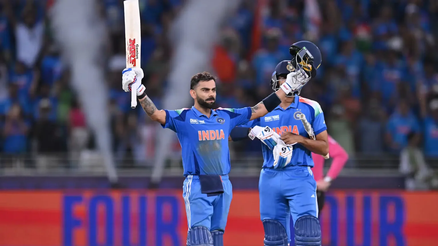 IND vs PAK Champions Trophy 2025: India Beat Pakistan by Six Wickets, Virat Kohli Scored 51st ODI Century and Also Reached 14000 ODI Runs Milestone