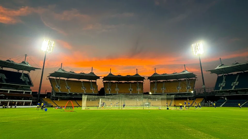 MA Chidambaram Stadium Weather Forecast