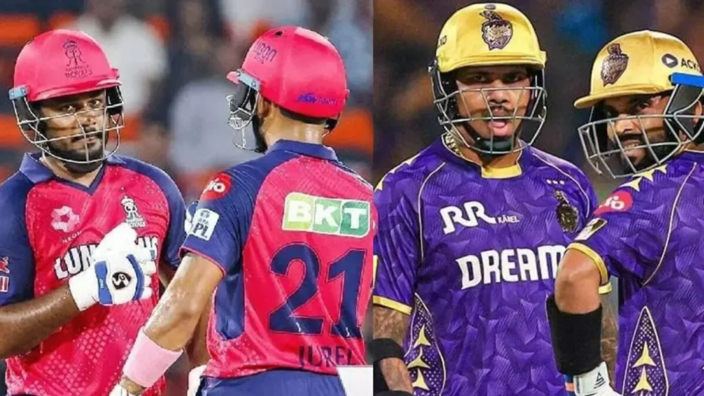 RR vs KKR Match 6 IPL 2025: Head to Head Records, Pitch Report, Weather Forecast, Playing XI and More