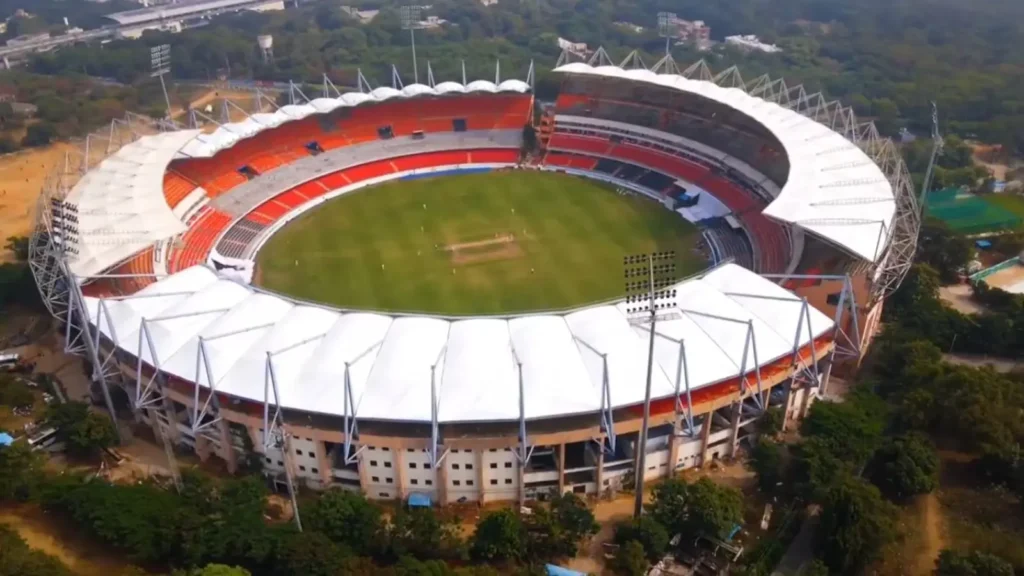 Rajiv Gandhi International Stadium Pitch