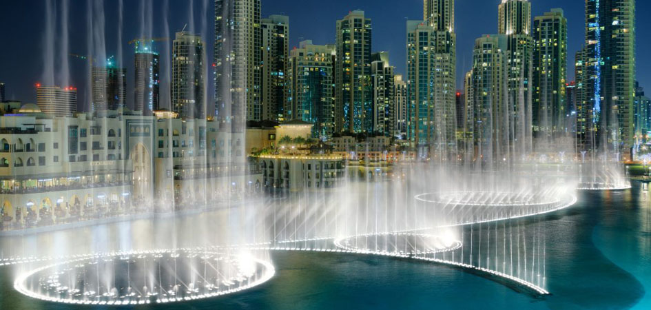 Dubai Mall and Fountain