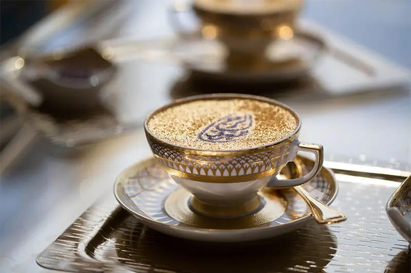 24 Karat Gold Cappuccino