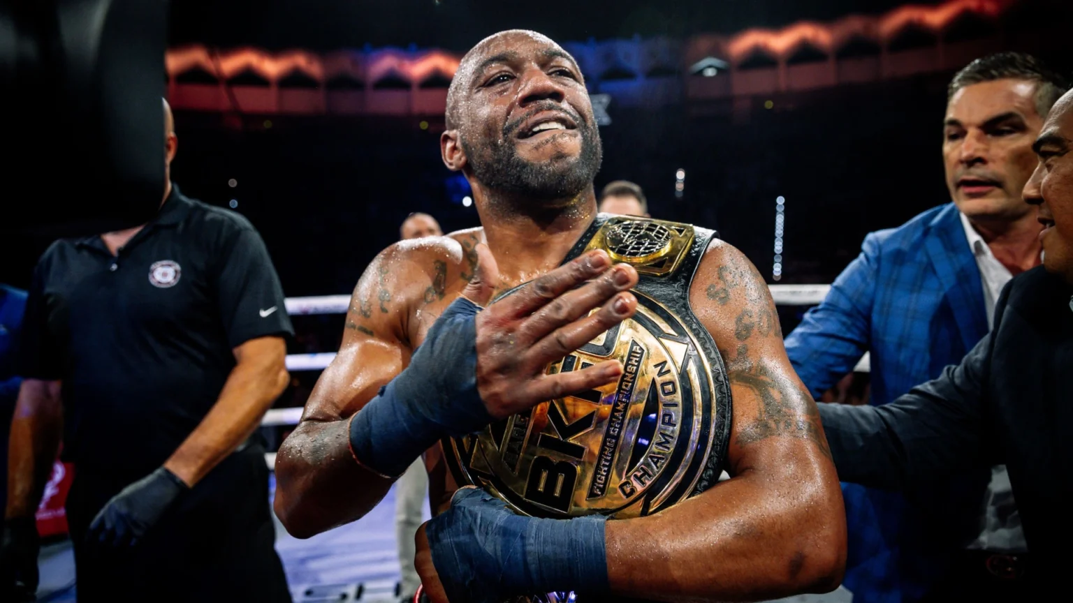 Austin Trout Claims World Welterweight Championship in Extra Round Thriller at BKFC 71 Dubai