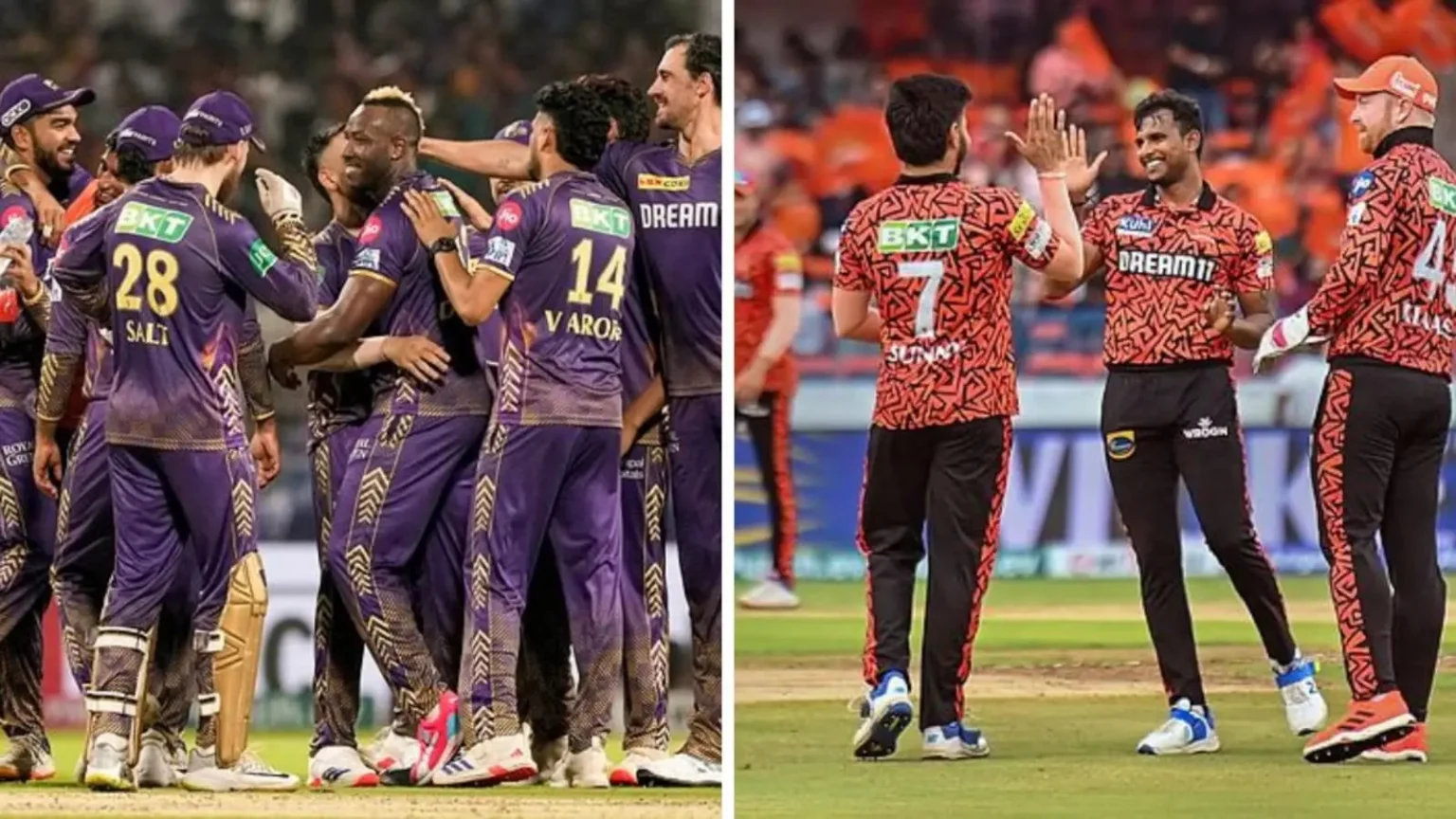 KKR vs SRH Match 15 IPL 2025: Head to Head Records, Pitch Report, Weather Forecast, Playing XI and More