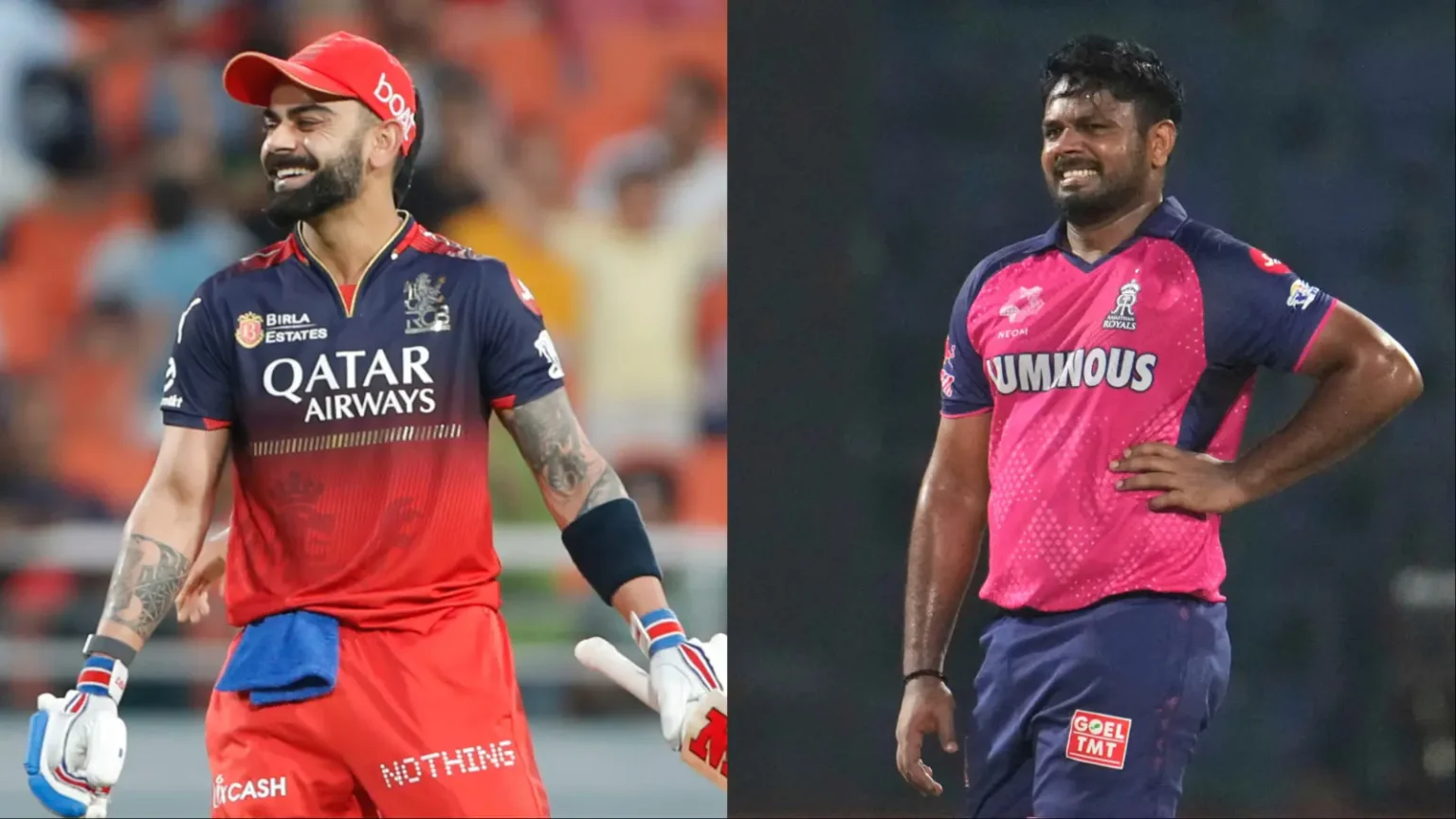 RCB vs RR Match 42 IPL 2025: Head to Head Records, Pitch Report, Weather Forecast, Playing XI and More
