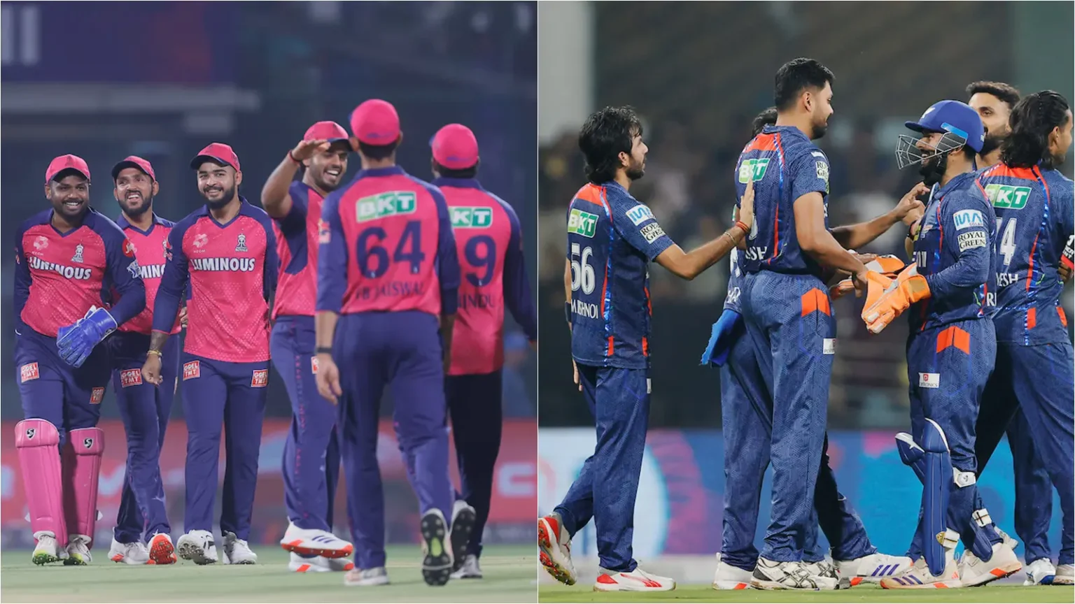 RR vs LSG Match 36 IPL 2025: Head to Head Records, Pitch Report, Weather Forecast, Playing XI and More