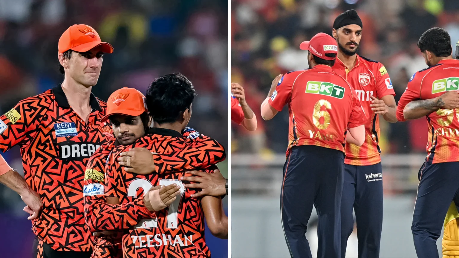 SRH vs PBKS Match 27 IPL 2025: Head to Head Records, Pitch Report, Weather Forecast, Playing XI and More