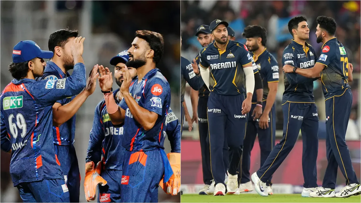 GT vs LSG Match 64 IPL 2025: Head to Head Records, Pitch Report, Weather Forecast, Playing XI and More GT vs LSG Match 64 IPL 2025: Head to Head Records, Pitch Report, Weather Forecast, Playing XI and More