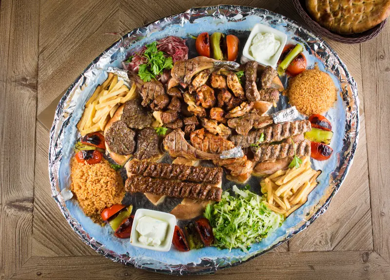 Iranian Mixed Grill Platter