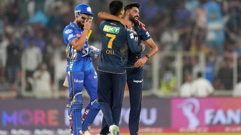 MI vs GT Match 56 IPL 2025