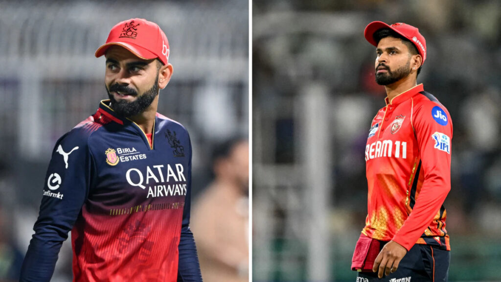 PBKS vs RCB IPL 2025 Qualifier 1: Head to Head Records, Pitch Report, Weather Forecast, Playing XI and More