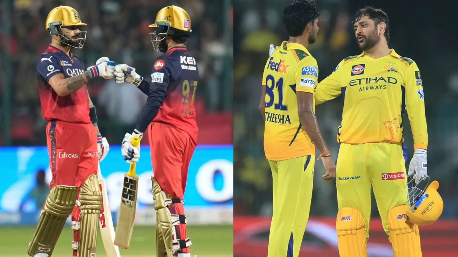 RCB vs CSK Match 52 IPL 2025: Head to Head Records, Pitch Report, Weather Forecast, Playing XI and More