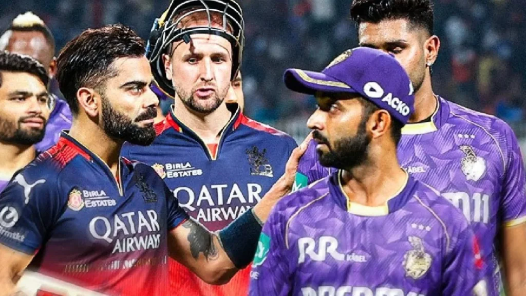 RCB vs KKR Match 58 IPL 2025