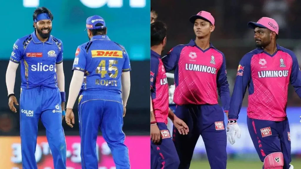 RR vs MI Match 50 IPL 2025