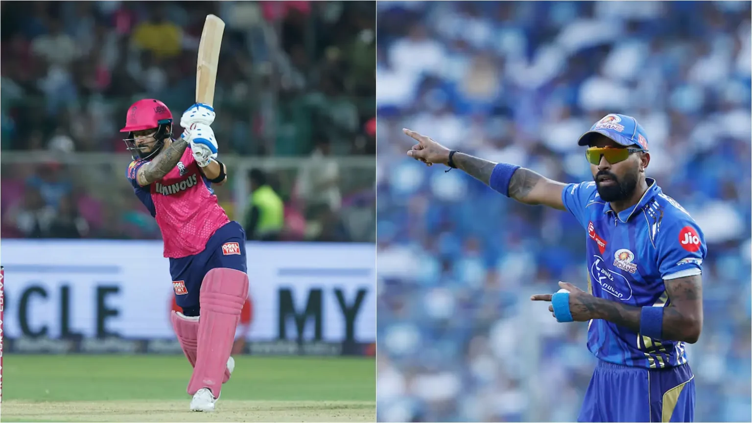 RR vs MI Match 50 IPL 2025: Head to Head Records, Pitch Report, Weather Forecast, Playing XI and More