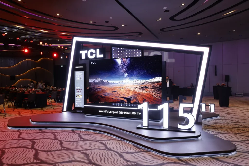 TCL Launches Largest QD-Mini LED TV Lineup in the UAE