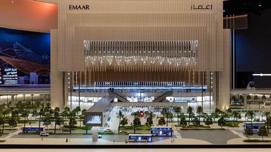 Emaar Properties Station Dubai Metro Blue Line