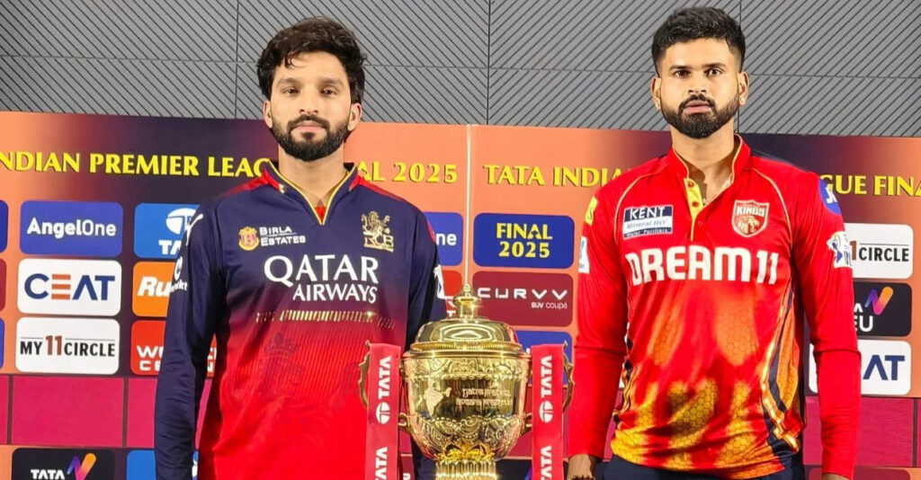 RCB vs PBKS IPL 2025 Final: Head to Head Records, Pitch Report, Weather Forecast, Playing XI and More