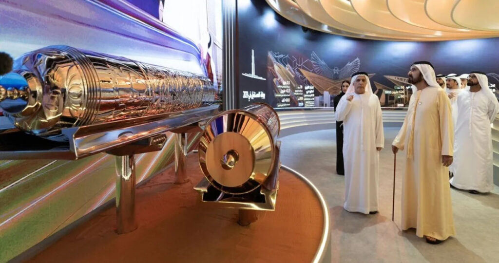 Sheikh Mohammed bin Rashid Lays Foundation Stone for First Metro Station of Blue Line in Dubai