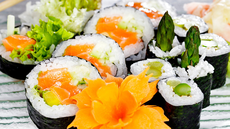 Asparagus Sushi
