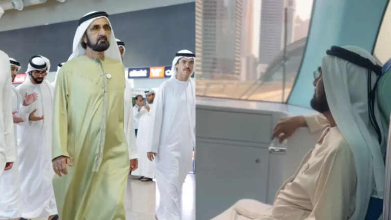 Look! The Surprise Visit of Sheikh Mohammed on Dubai Tram