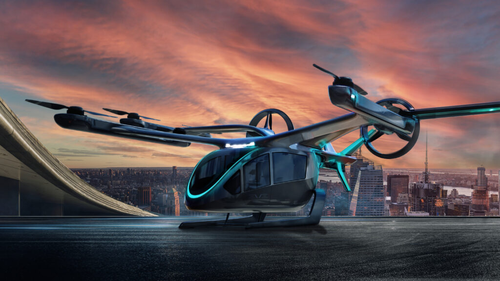 Take a Look at Flying Taxis Prototype