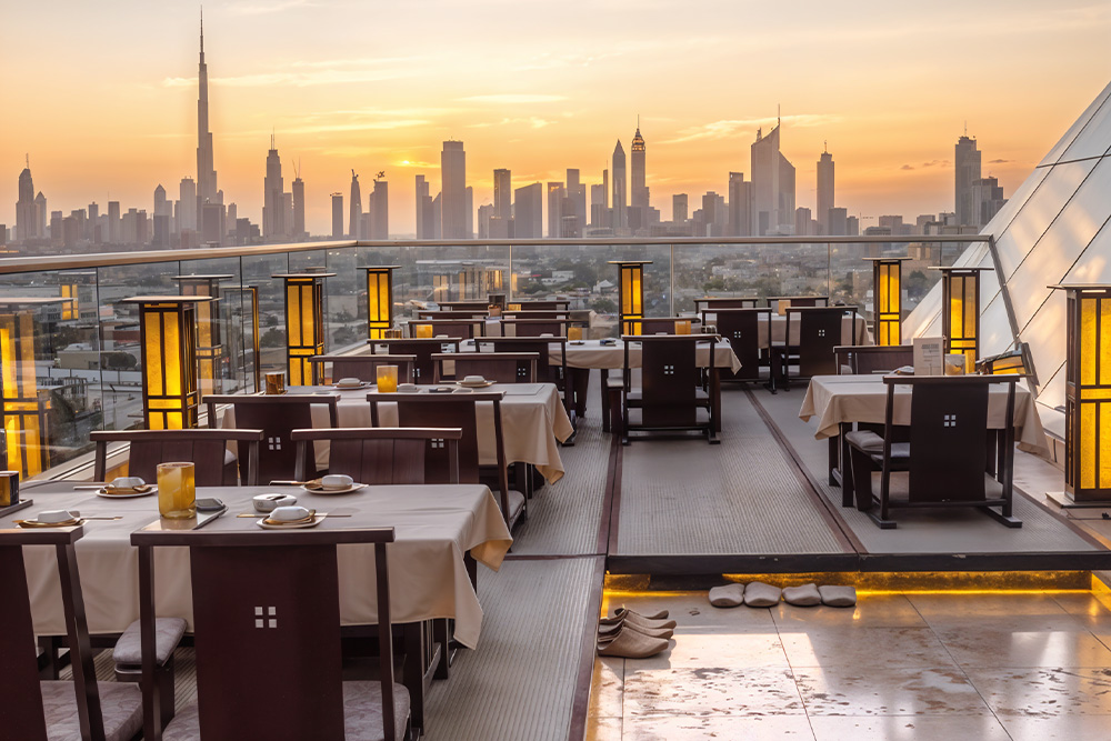 Top 5 Rooftop Restaurants in Dubai