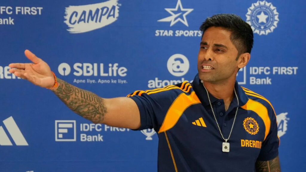 Captain Suryakumar Yadav