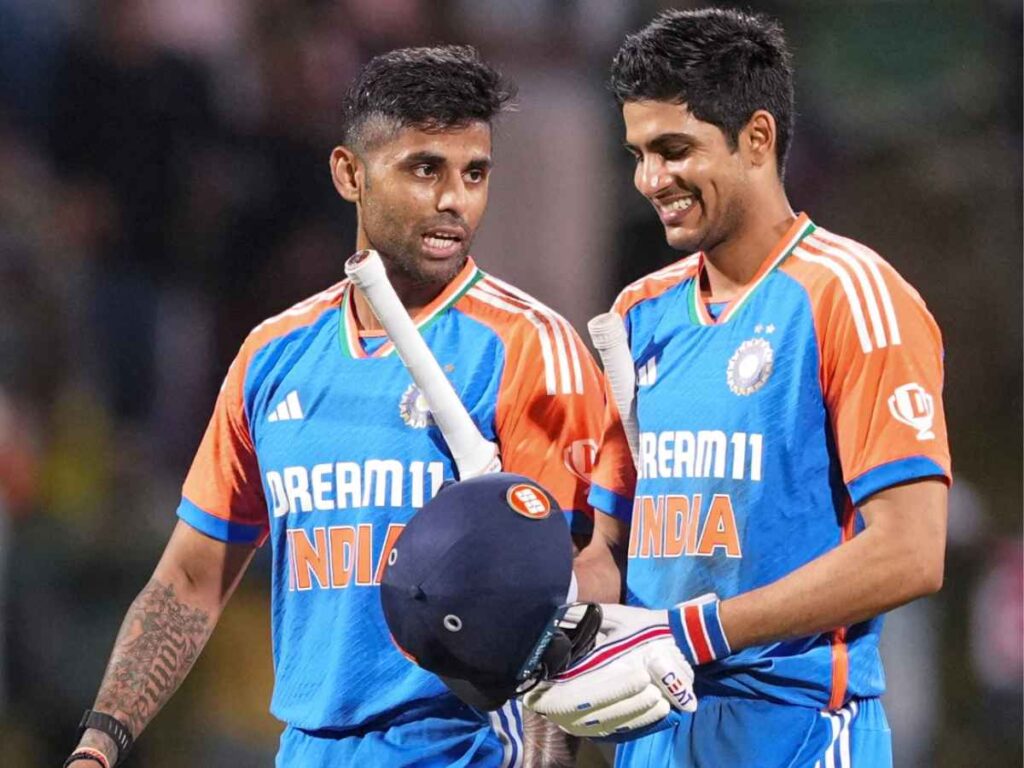 Captain and Vice Captain of Team India