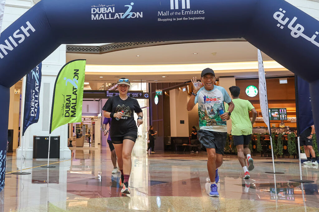 Dubai Mallathon is Turning Shopping Malls into Fitness Arenas