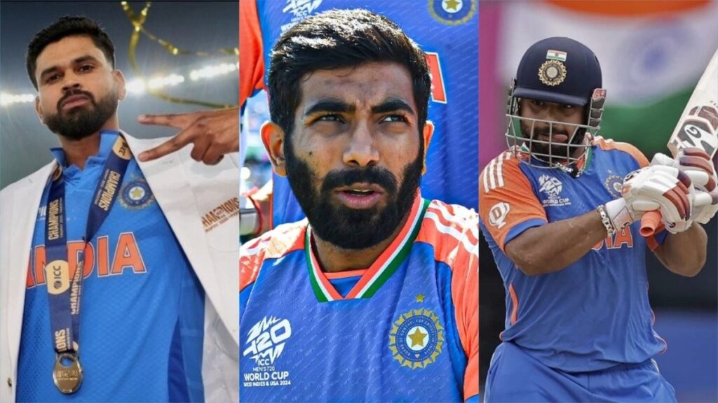 Team India's Probable Squad for Asia Cup 2025: Jasprit Bumrah Out, Shreyas Iyer In, Rishabh Pant Doubtful