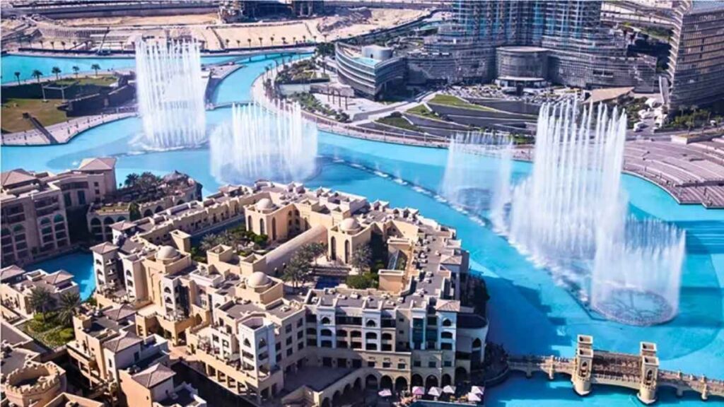 Dubai Fountain in Downtown Dubai