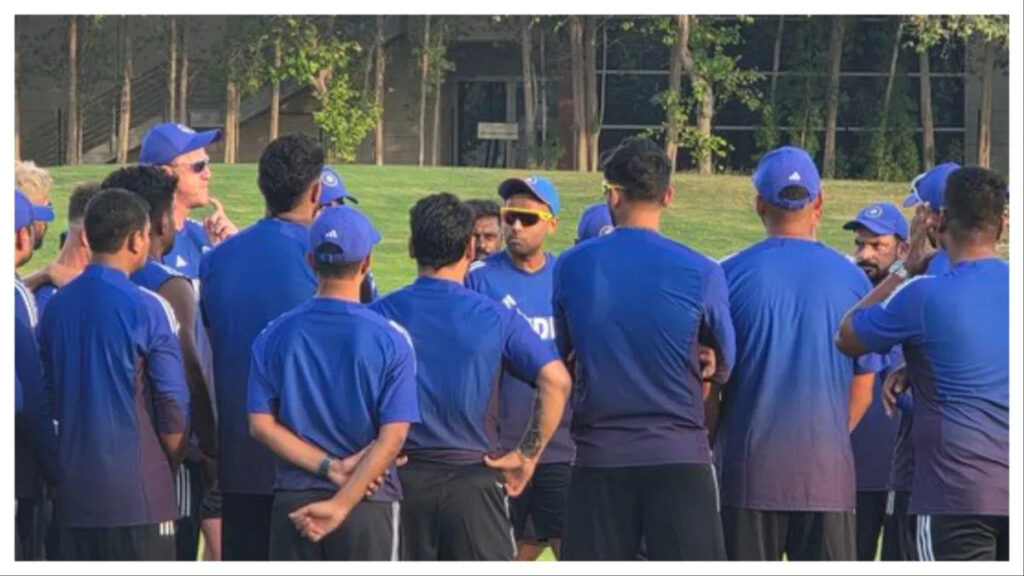 Team India Begins Training in Dubai