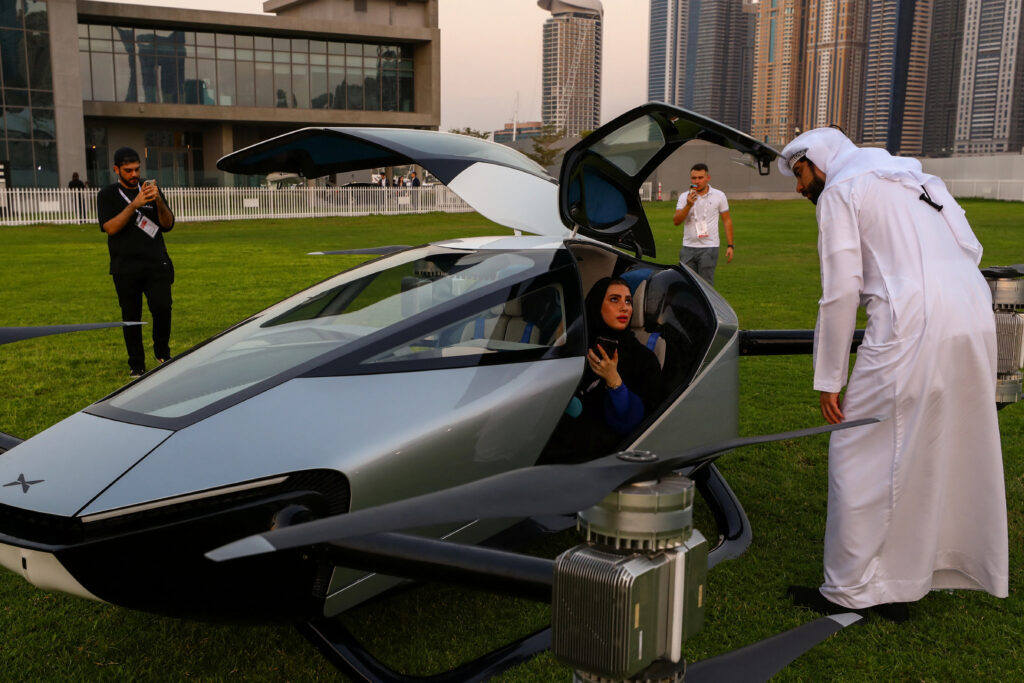 Chinese Flying Car Makes Debut in Dubai